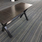 Used Black Rectangular Dining and Breakout Table