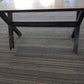 Used Black Rectangular Dining and Breakout Table