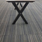 Used Black Rectangular Dining and Breakout Table