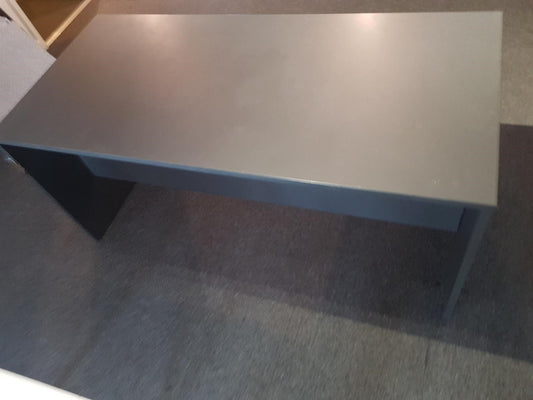 Used Desk Panel legged Office Workstation Table in Shadow Grey 120cm x 60cm x 73cm