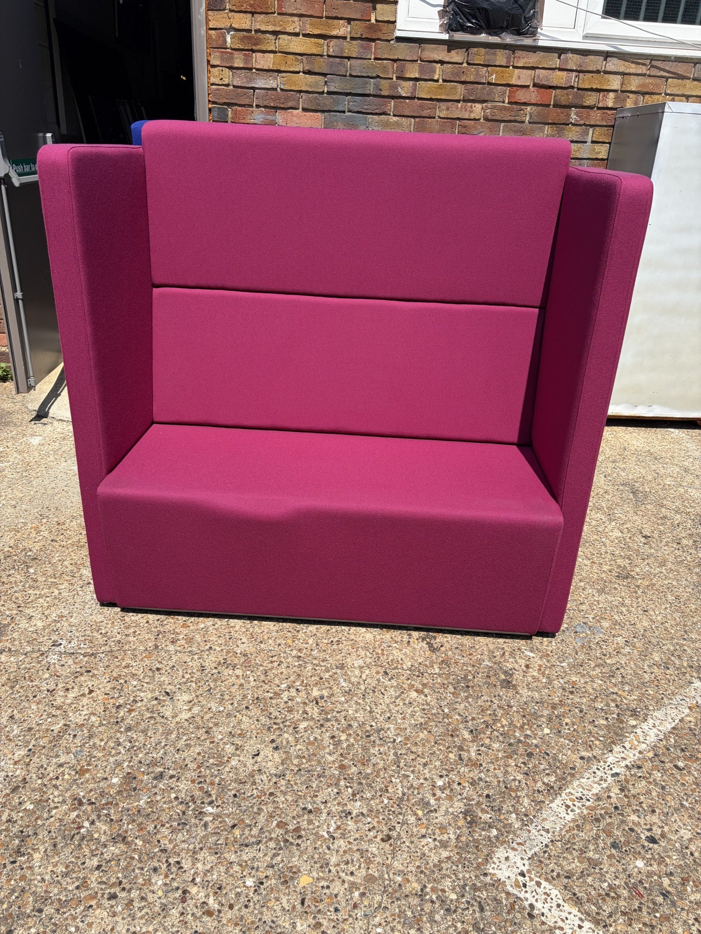 Second hand Pledge Plum booth seating unit