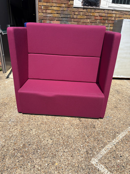 Second hand Creed-Miles  Plum Acoustic booth seating unit