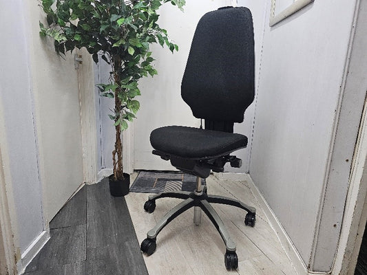 Used Black Admin Task Chair in black by RH Logic
