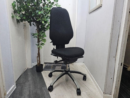 Used Black Admin Task Chair in black by RH Logic