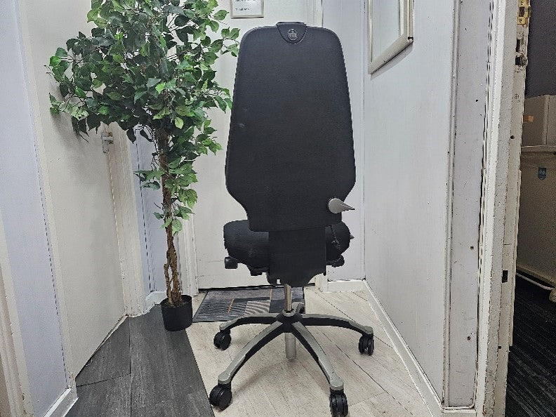 Used Black Admin Task Chair in black by RH Logic