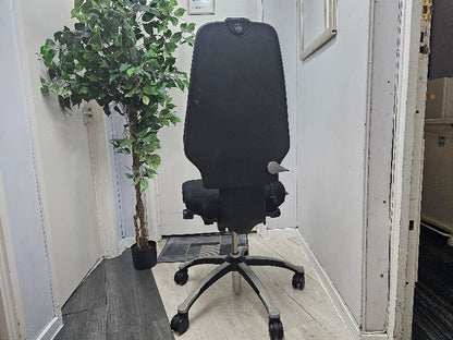Used Black Admin Task Chair in black by RH Logic