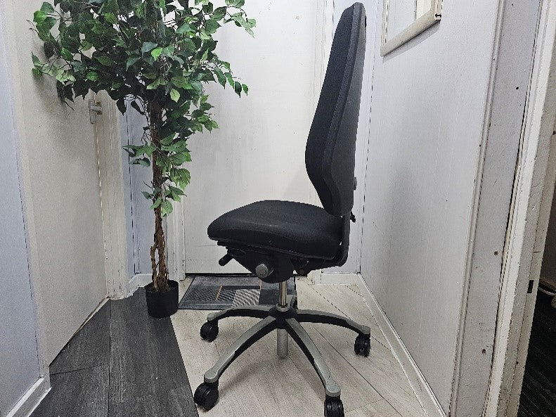 Used Black Admin Task Chair in black by RH Logic