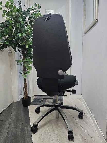 Used Black Admin Task Chair in black by RH Logic