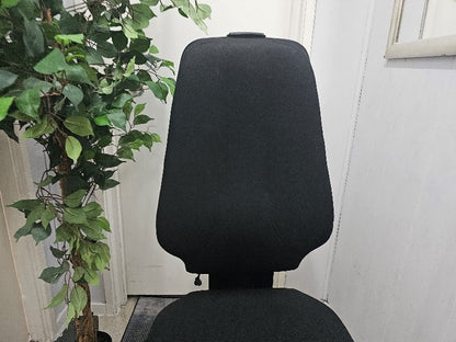 Used Black Admin Task Chair in black by RH Logic