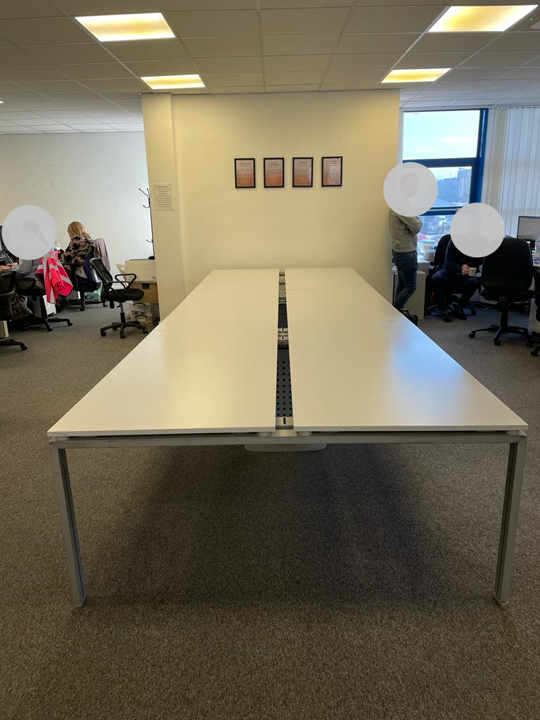 Bench Desk 6 Seater