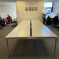 Herman Miller 6 Seater Office Bench/Pod Desks/Tables 160cm W= 480cm H= 73cm