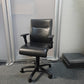 Leather sleek office chair