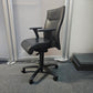 leather office chair in black