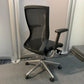 Back of Mesh and leather office chair