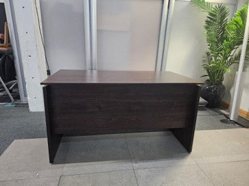 Walnut Brown 1400mm Office Desk