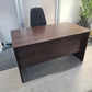 Walnut Brown 1400mm Office Desk