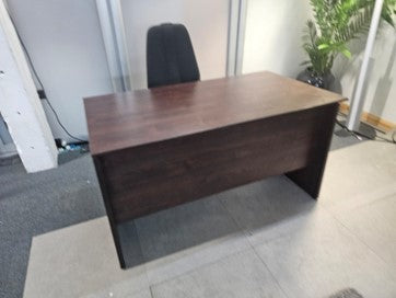 Walnut Brown 1400mm Office Desk