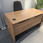 1350mm Light brown Office Computer Desk, Study Workstation 135cm x 80cm