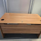1350mm Light brown Office Computer Desk, Study Workstation 135cm x 80cm