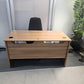 1350mm Light brown Office Computer Desk, Study Workstation 135cm x 80cm