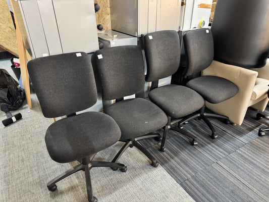 Set of 4 Ergonomic Task Swivel Chairs