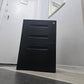 Small cabinet, under desk drawer in black H 57.5 cm W 40cm D 50cm