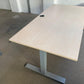 Pre-owned Sven Sit-Stand (Height Adjustable) Beech 160 x 80cm Home/Office/Designers/Studio