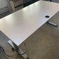 Pre-owned Sven Sit-Stand (Height Adjustable) Beech 160 x 80cm Home/Office/Designers/Studio