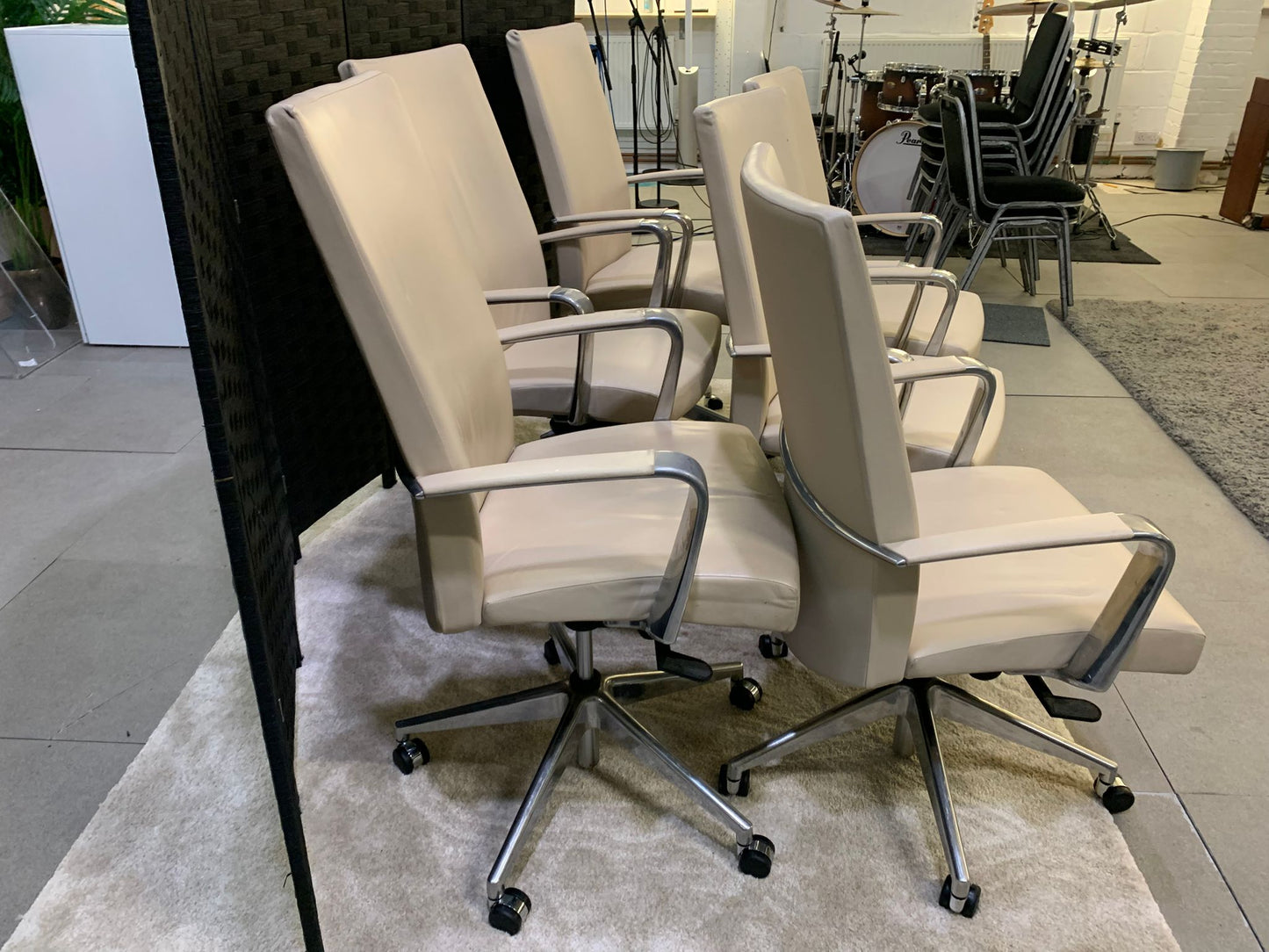 Used Hickory Business Furniture (HBF)  Swivel Desk Office Chairs