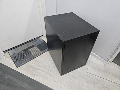 Small cabinet, under desk drawer in black H 57.5 cm W 40cm D 50cm