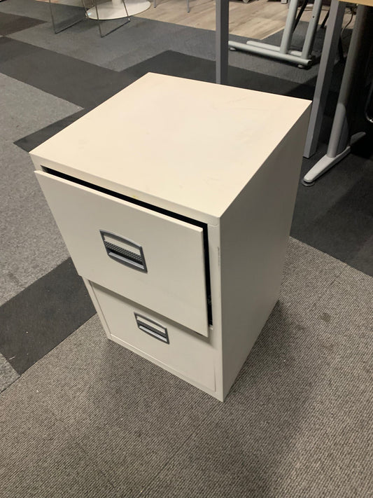 Used Filing Cabinet 2-Drawer  H 67cm x W 41cm x D 40cm