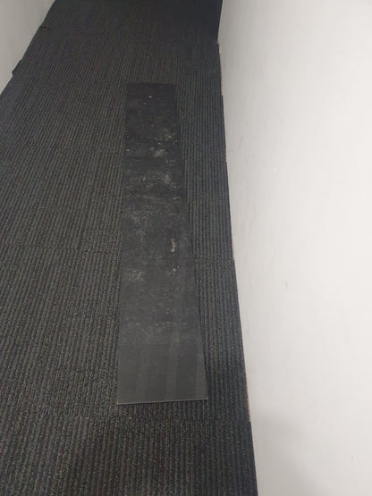 Heavy duty high quality vinyl flooring tile in a neutral mushroom colour 151.6cm x 22.8cm