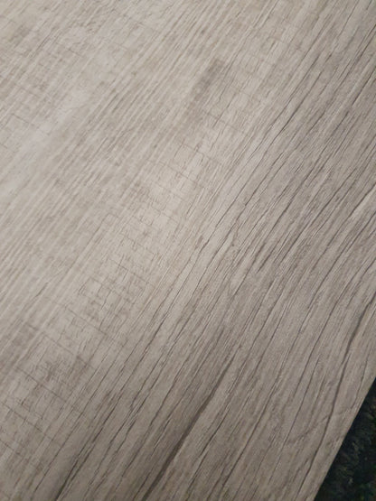 Heavy duty high quality vinyl flooring tile in a neutral mushroom colour 151.6cm x 22.8cm