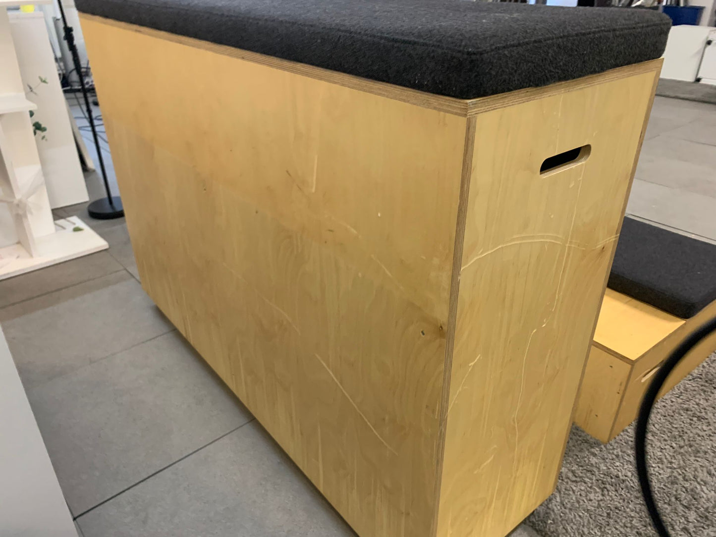 Used office modular seating sofa workplace