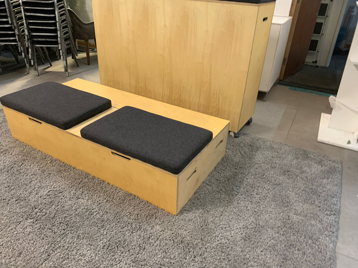 Used office modular seating sofa workplace