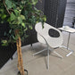 KIN204 Allemuir Plastic Swivel Kin Arm chair