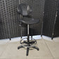 High Adjustable Ergonomic Draughtsman Chair With Chrome Footrest - Drafting Chair Industrial/Lab