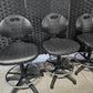 High Adjustable Ergonomic Draughtsman Chair With Chrome Footrest - Drafting Chair Industrial/Lab