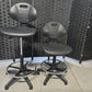 High Adjustable Ergonomic Draughtsman Chair With Chrome Footrest - Drafting Chair Industrial/Lab