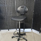 High Adjustable Ergonomic Draughtsman Chair With Chrome Footrest - Drafting Chair Industrial/Lab