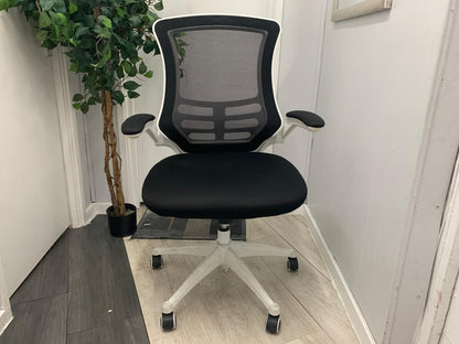 Black white Mesh Back task computer desk study adjustable ergonomic office Chair