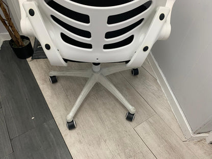 Black white Mesh Back task computer desk study adjustable ergonomic office Chair