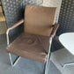 £120 each Quality Brown Leather Office Meeting Chair by Brunner | Conference and Boardroom Chairs