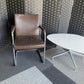 £120 each Quality Brown Leather Office Meeting Chair by Brunner | Conference and Boardroom Chairs