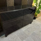 Ikea BESTÅ Storage combination w doors/drawers,  black-brown 120cm x 42cm x 74 cm