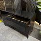 Ikea BESTÅ Storage combination w doors/drawers,  black-brown 120cm x 42cm x 74 cm
