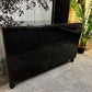 Ikea BESTÅ Storage combination w doors/drawers,  black-brown 120cm x 42cm x 74 cm