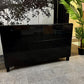 Ikea BESTÅ Storage combination w doors/drawers,  black-brown 120cm x 42cm x 74 cm