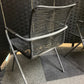 Garden Chair Steel Frame Rope  Weatherproof Easy Care Modern Design