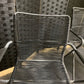 Garden Chair Steel Frame Rope  Weatherproof Easy Care Modern Design